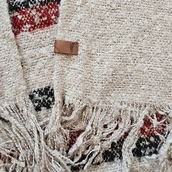 Roots Canada Cozycore Cape Poncho Wearable Blanket Sweater One Size - Picture 5 of 11